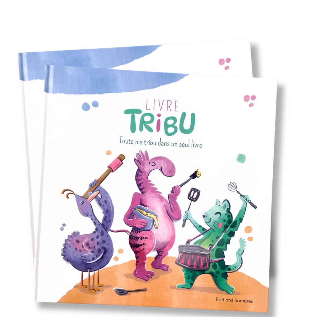 Une photo de deux Livres Tribu