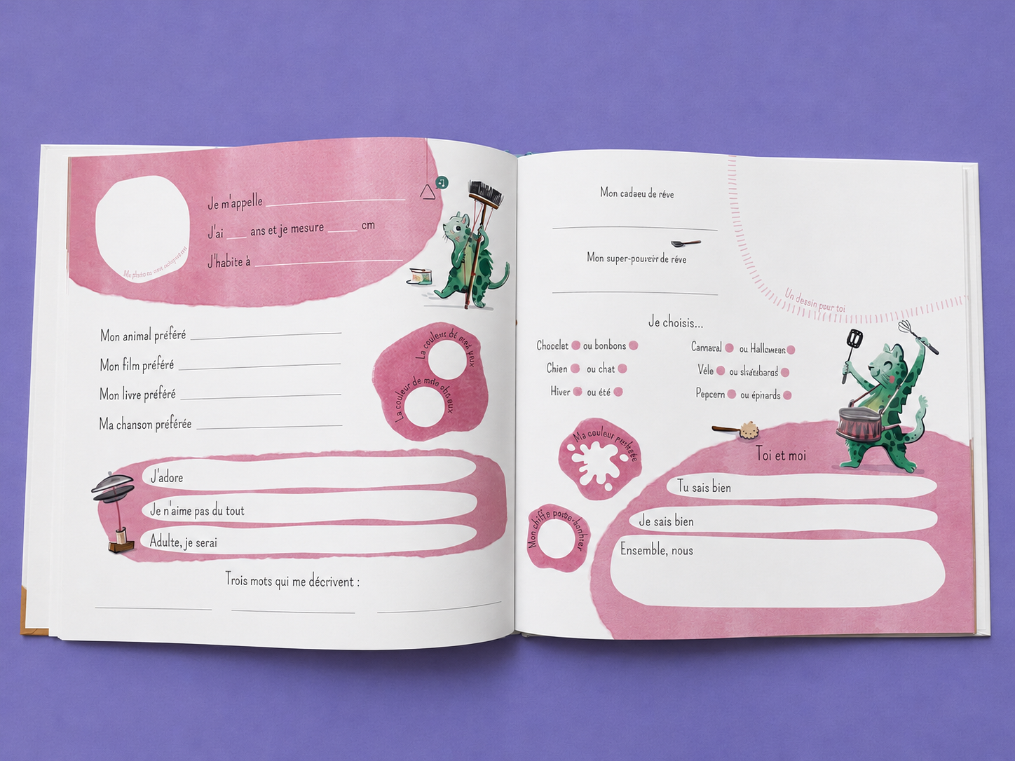 double page du livre tribu